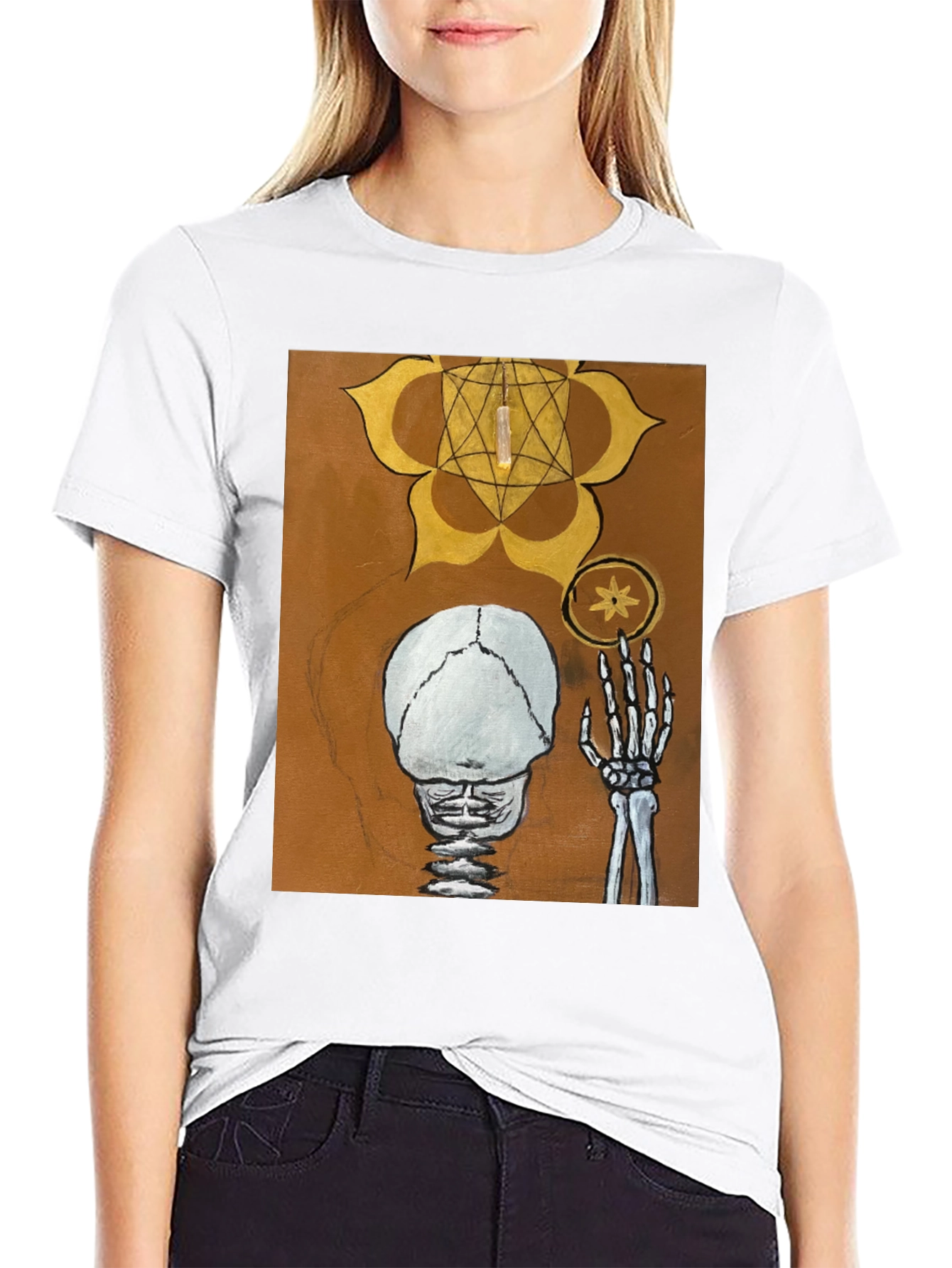 Esoteric Skeleton Graphic Tee