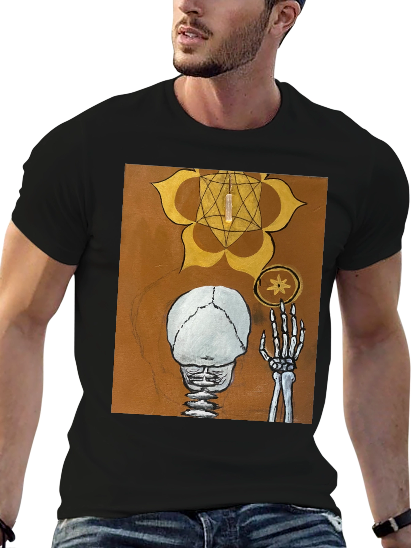 Esoteric Skeleton Graphic Tee