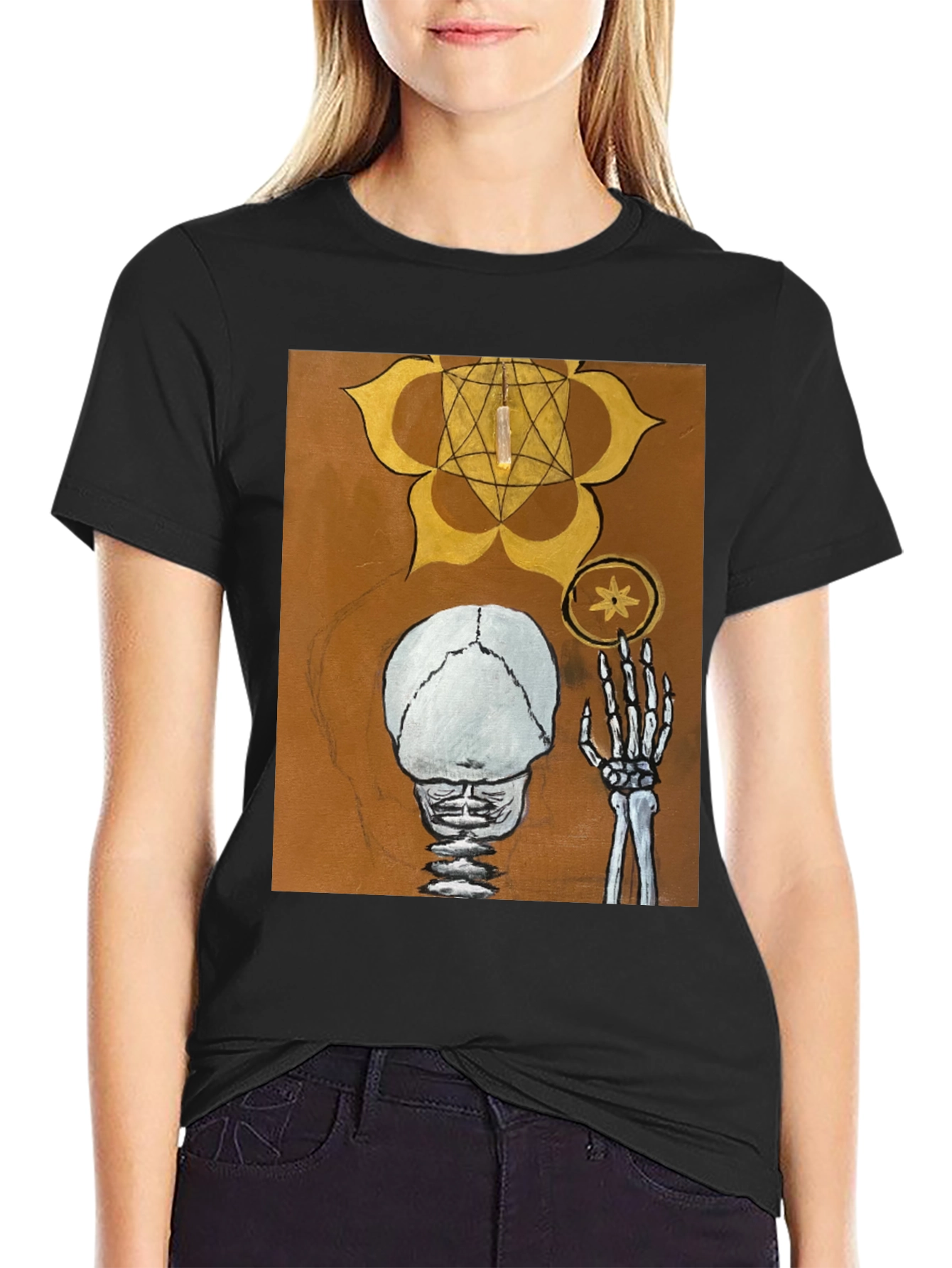 Esoteric Skeleton Graphic Tee