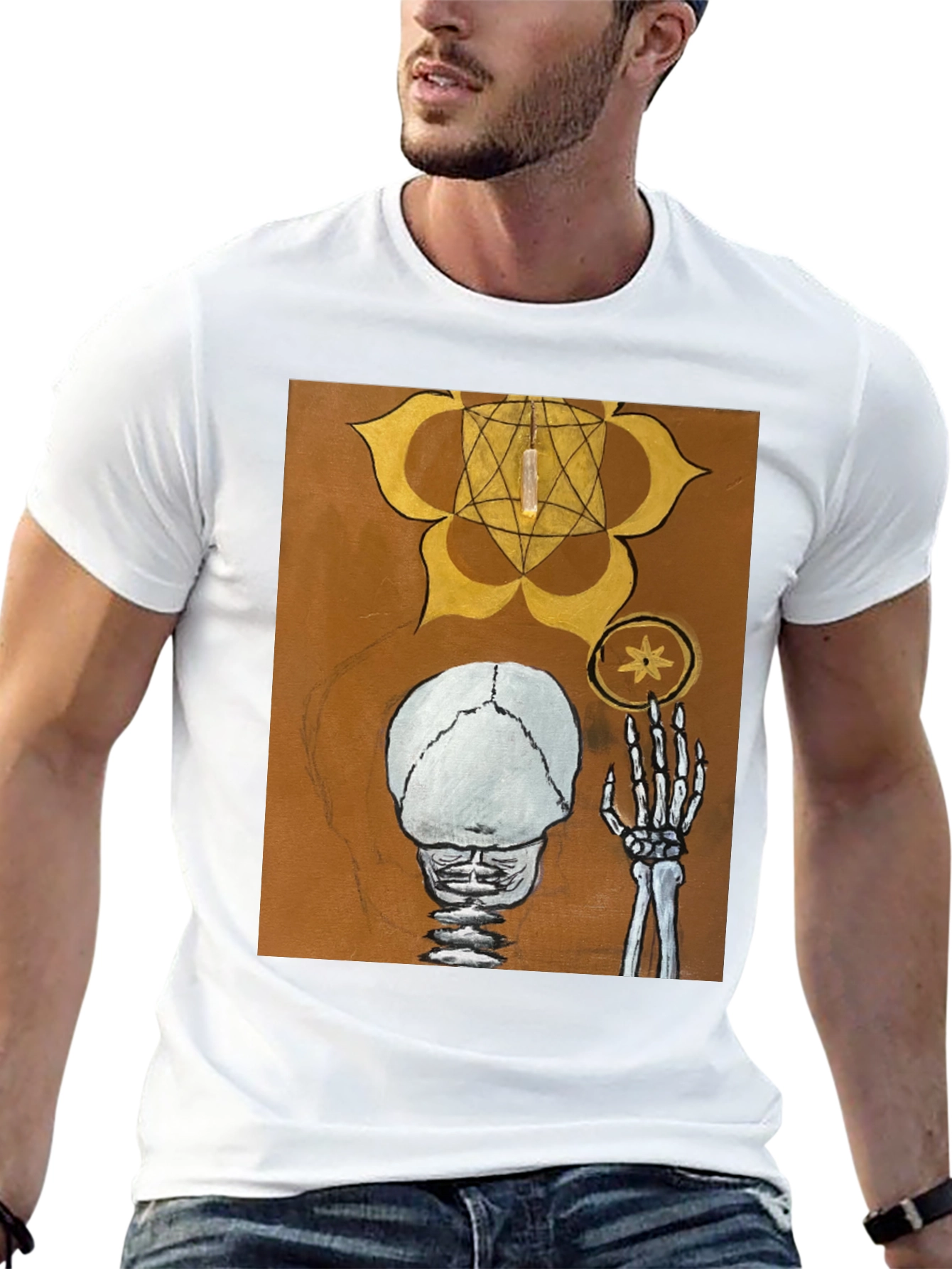 Esoteric Skeleton Graphic Tee