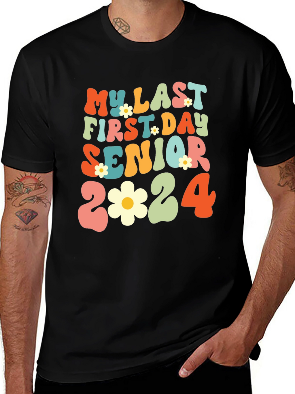 Senior 2024 Retro T-Shirt