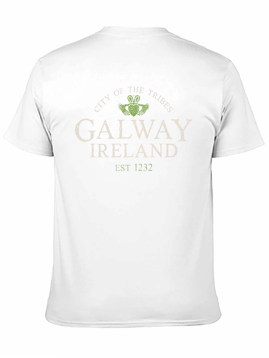 Galway Ireland Black T-Shirt - City of the Tribes