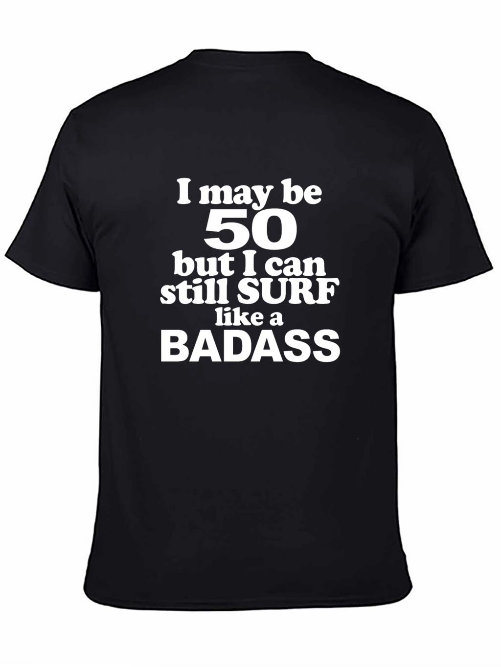 Funny 50th Birthday Surfing T-Shirt