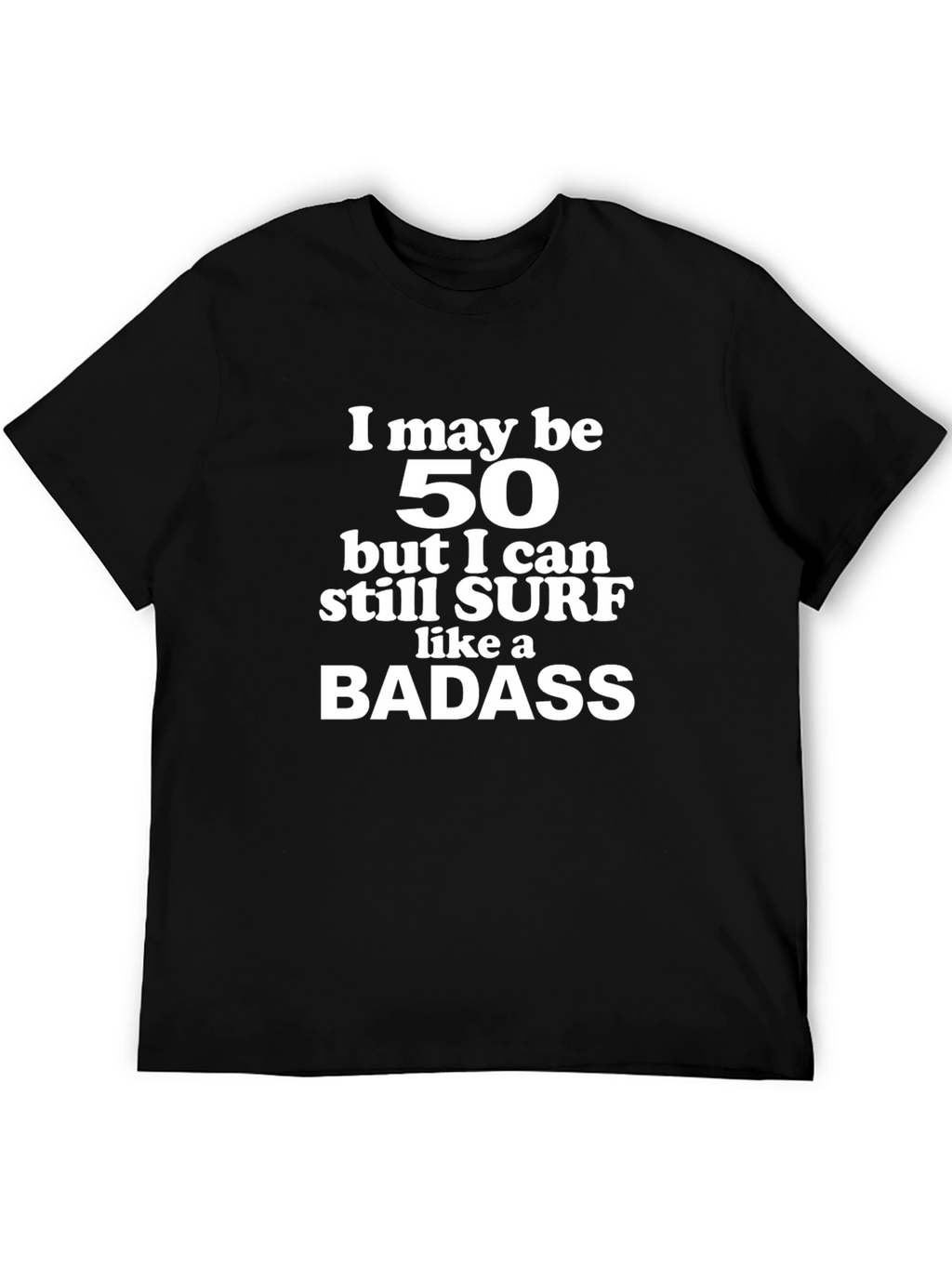 Funny 50th Birthday Surfing T-Shirt
