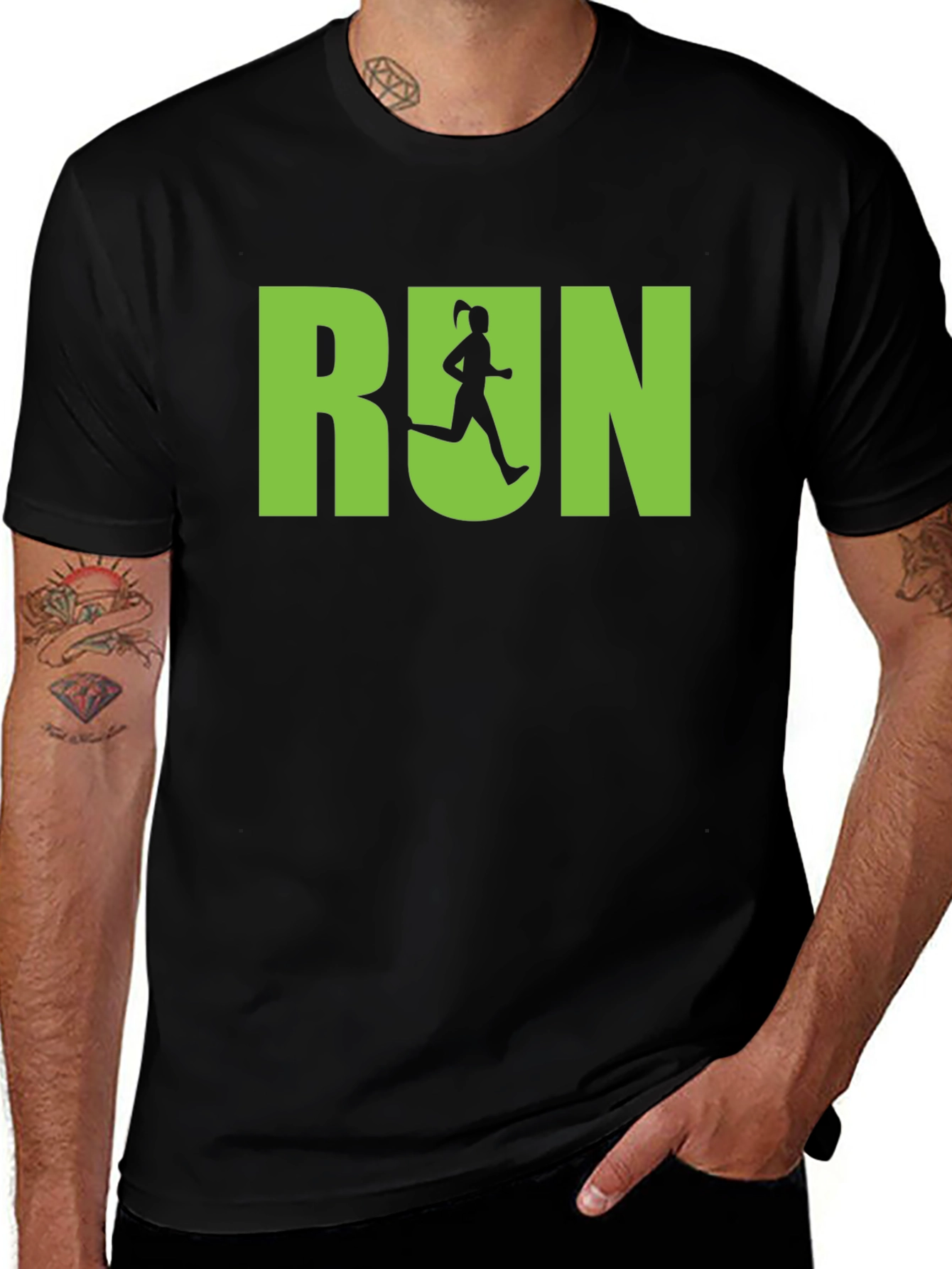 Run Graphic Tee - Womens Running Shirt