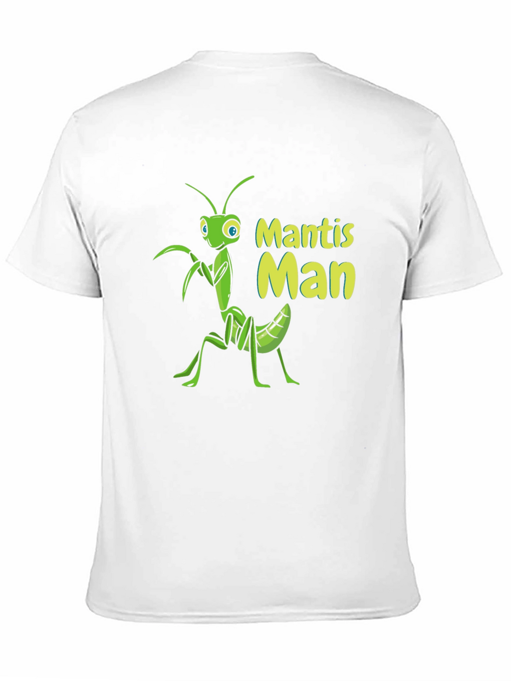 Mantis Man Graphic Tee - Cool Insect Design