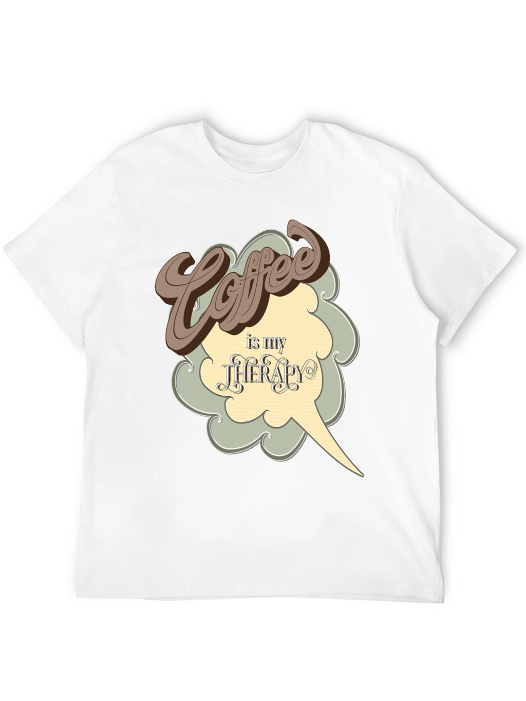 Coffee is My Therapy Graphic T-Shirt