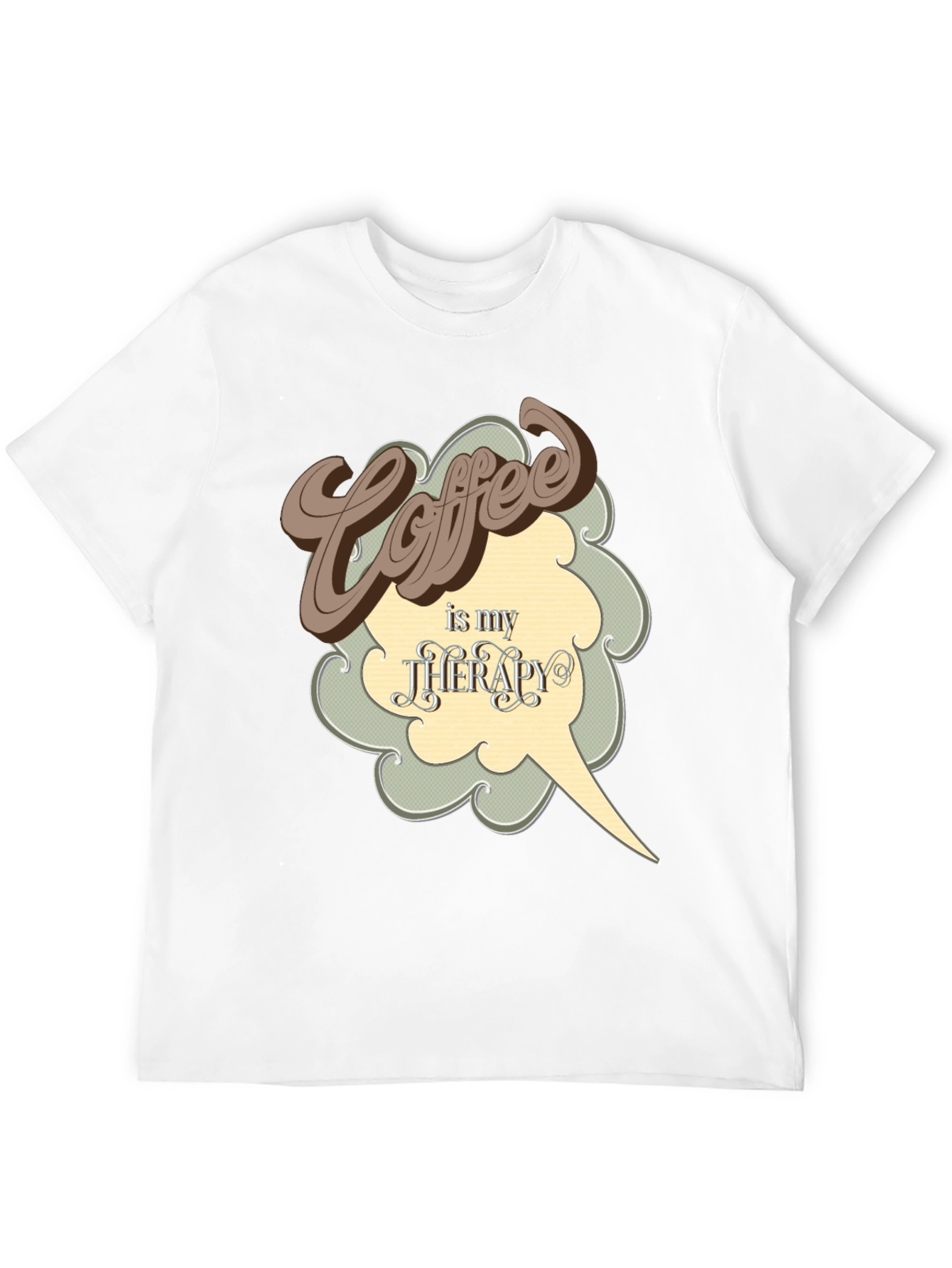 Coffee is My Therapy Graphic T-Shirt