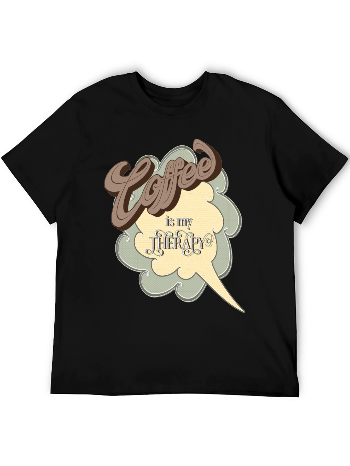 Coffee is My Therapy Graphic T-Shirt