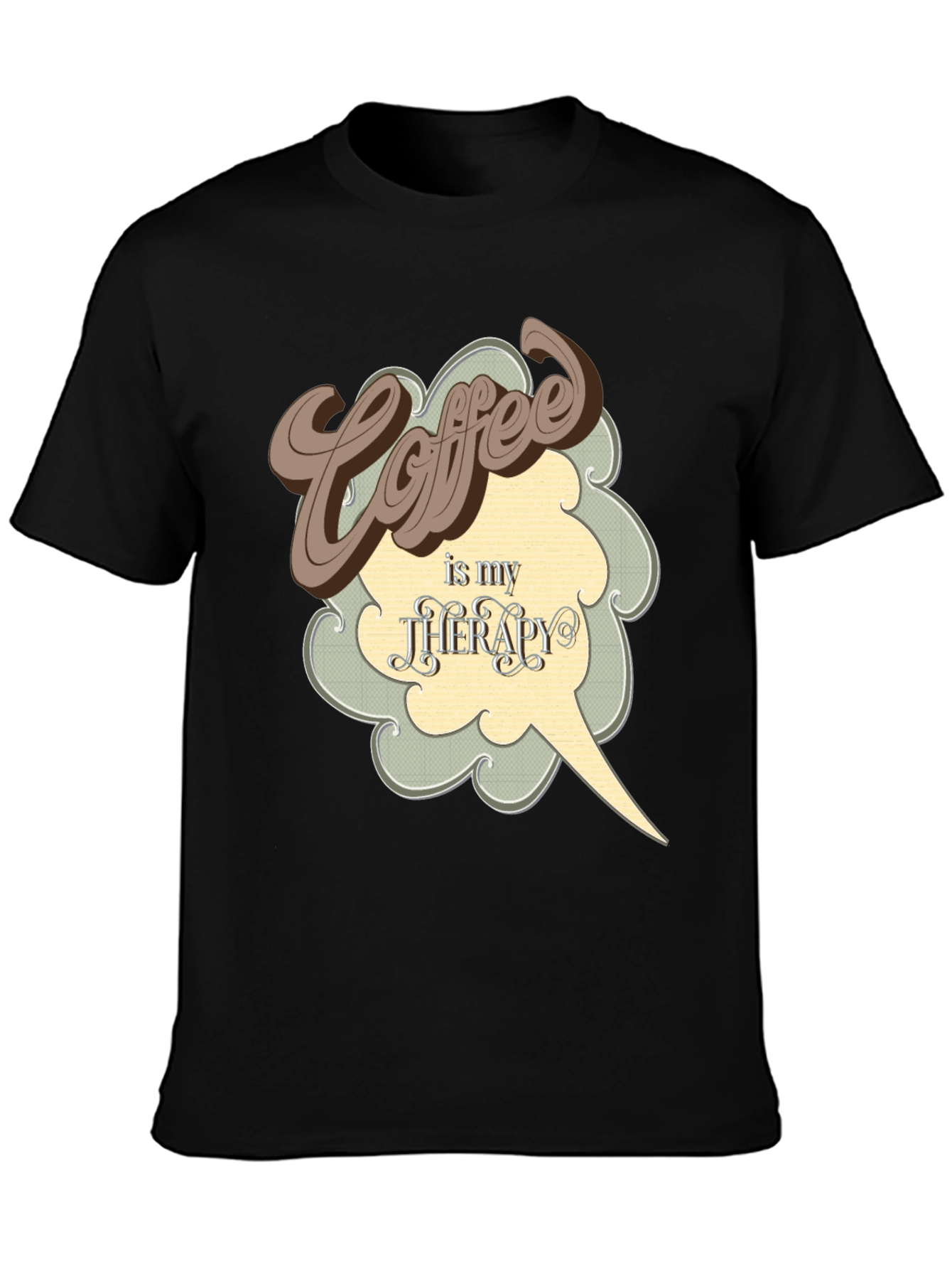 Coffee is My Therapy Graphic T-Shirt