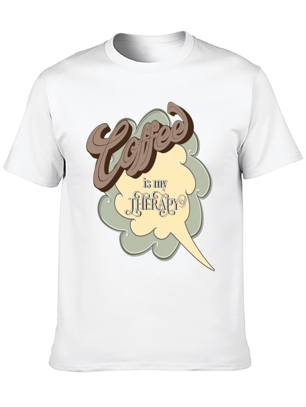 Coffee is My Therapy Graphic T-Shirt