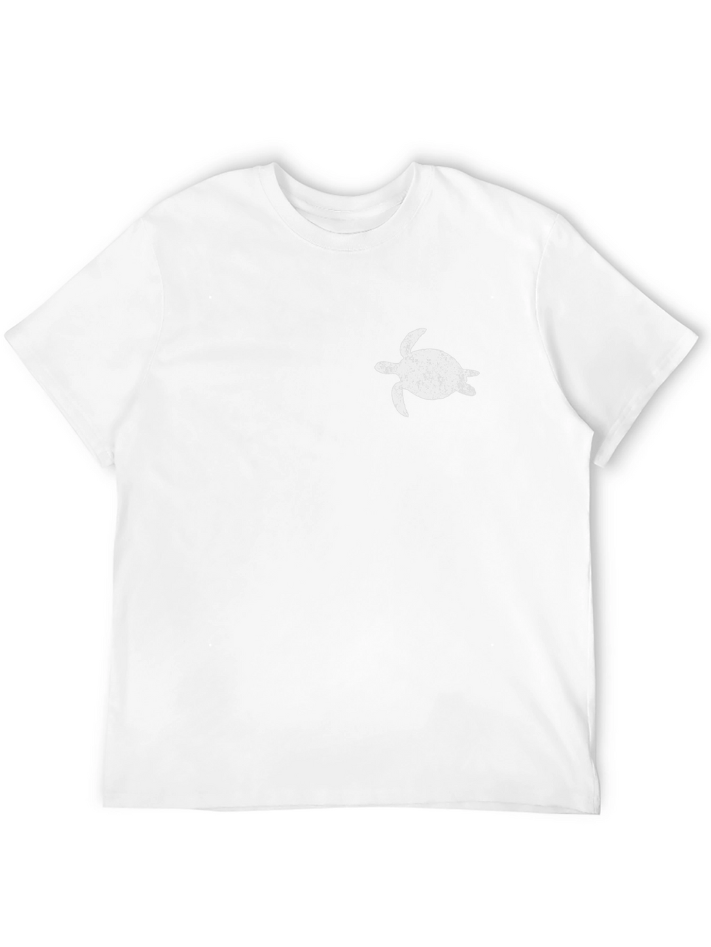 Mens Black Turtle Graphic T-Shirt