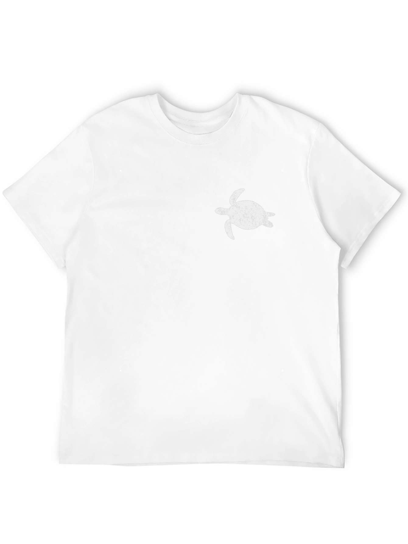 Mens Black Turtle Graphic T-Shirt