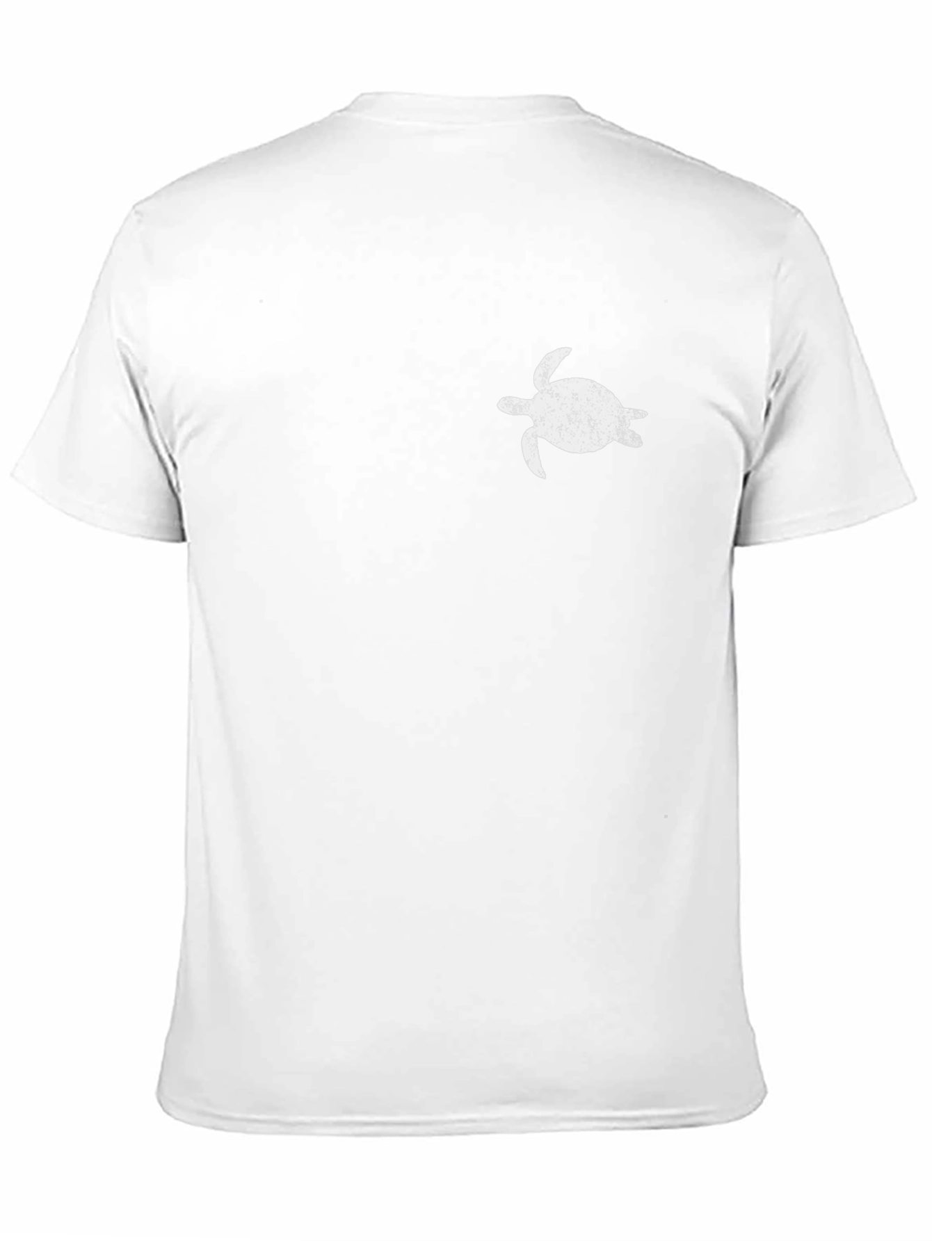 Mens Black Turtle Graphic T-Shirt