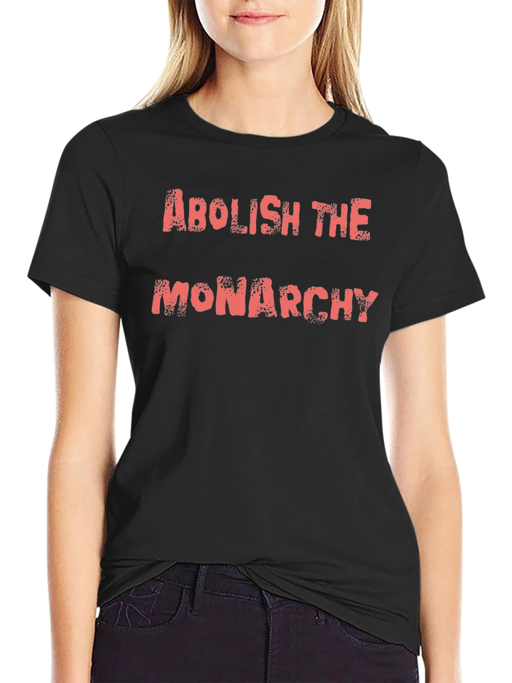 Abolish The Monarchy Graphic Tee