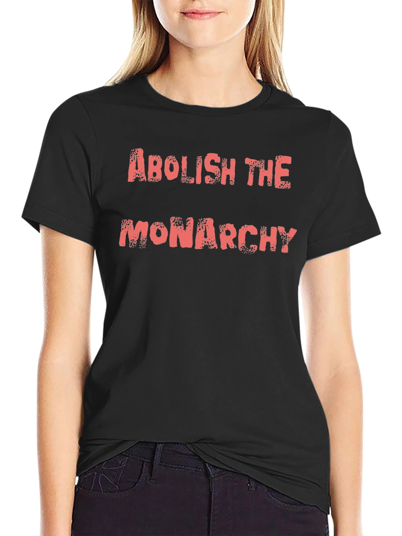 Abolish The Monarchy Graphic Tee