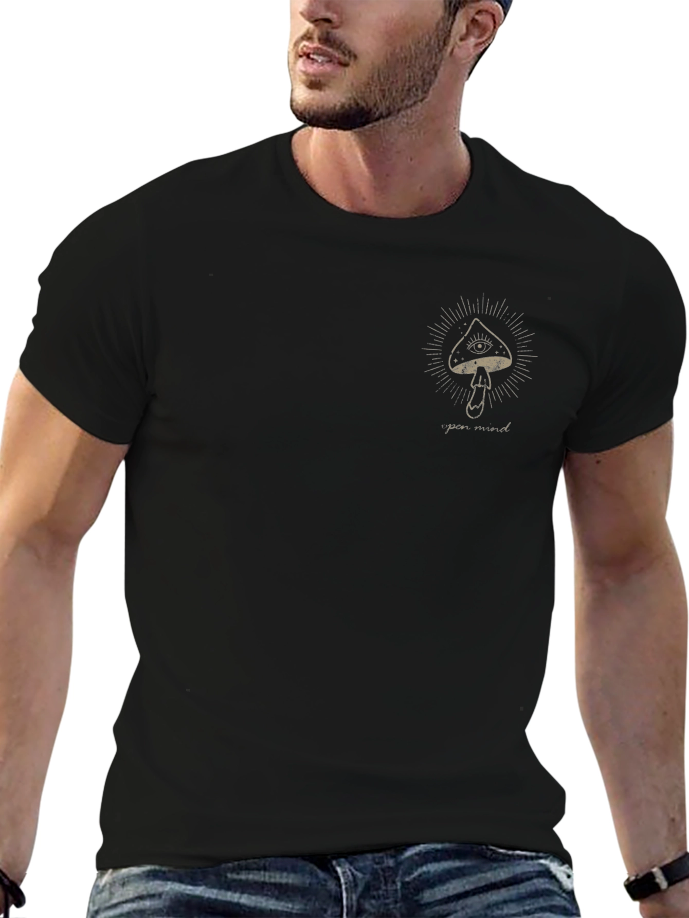 Mushroom Graphic Tee - Unisex Soft Style