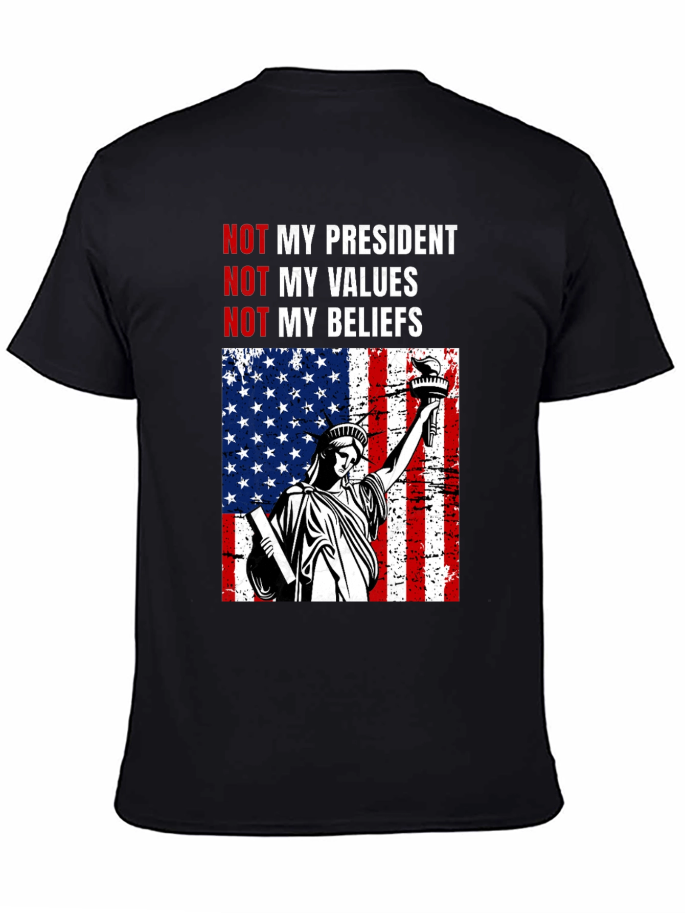 Political Statement T-Shirt - Not My President
