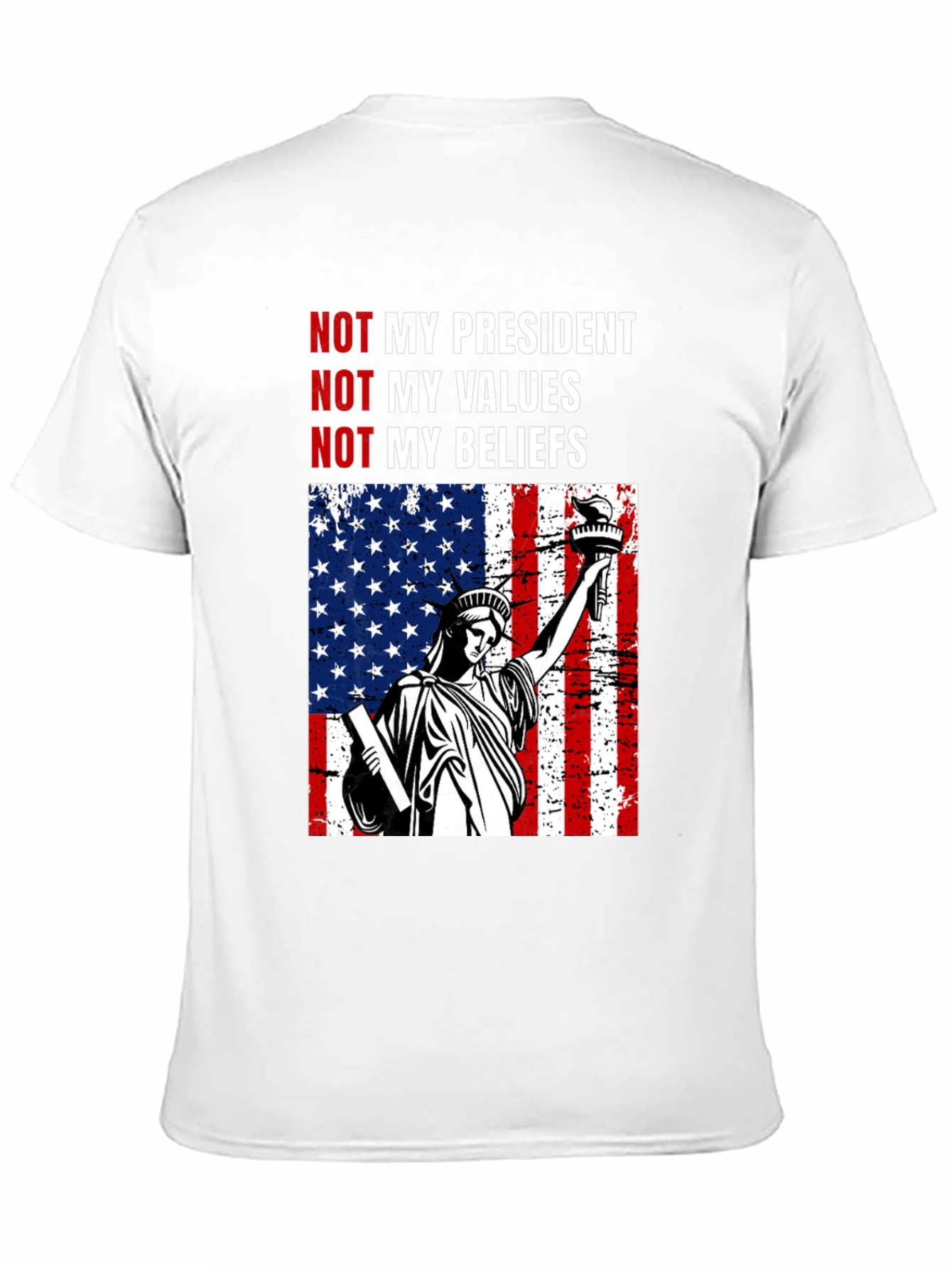 Political Statement T-Shirt - Not My President