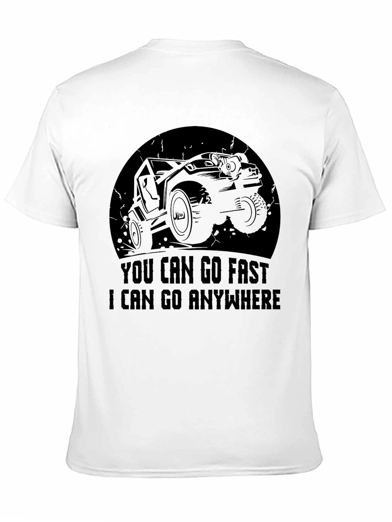 Off-Road Adventure T-Shirt - Go Anywhere Design