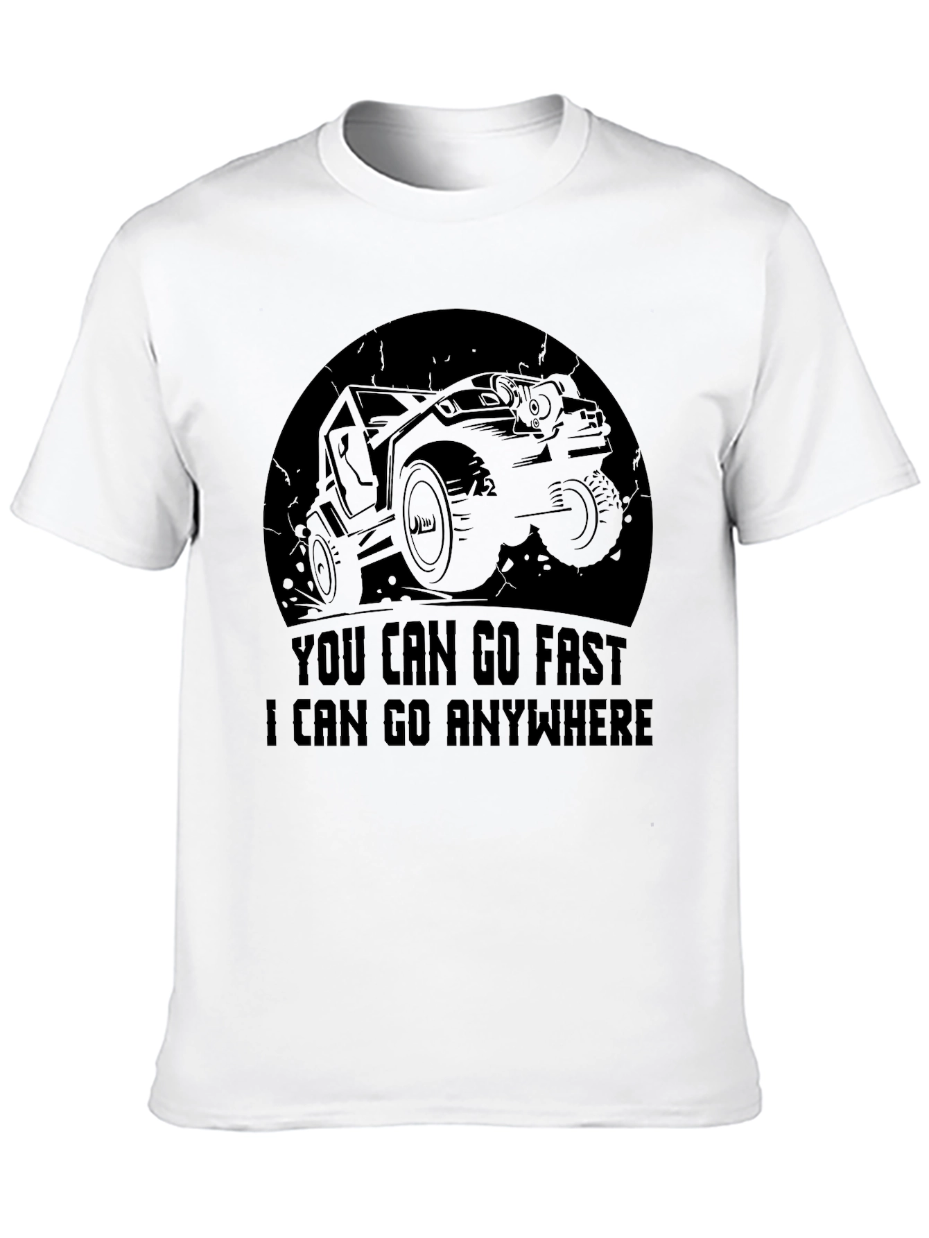 Off-Road Adventure T-Shirt - Go Anywhere Design