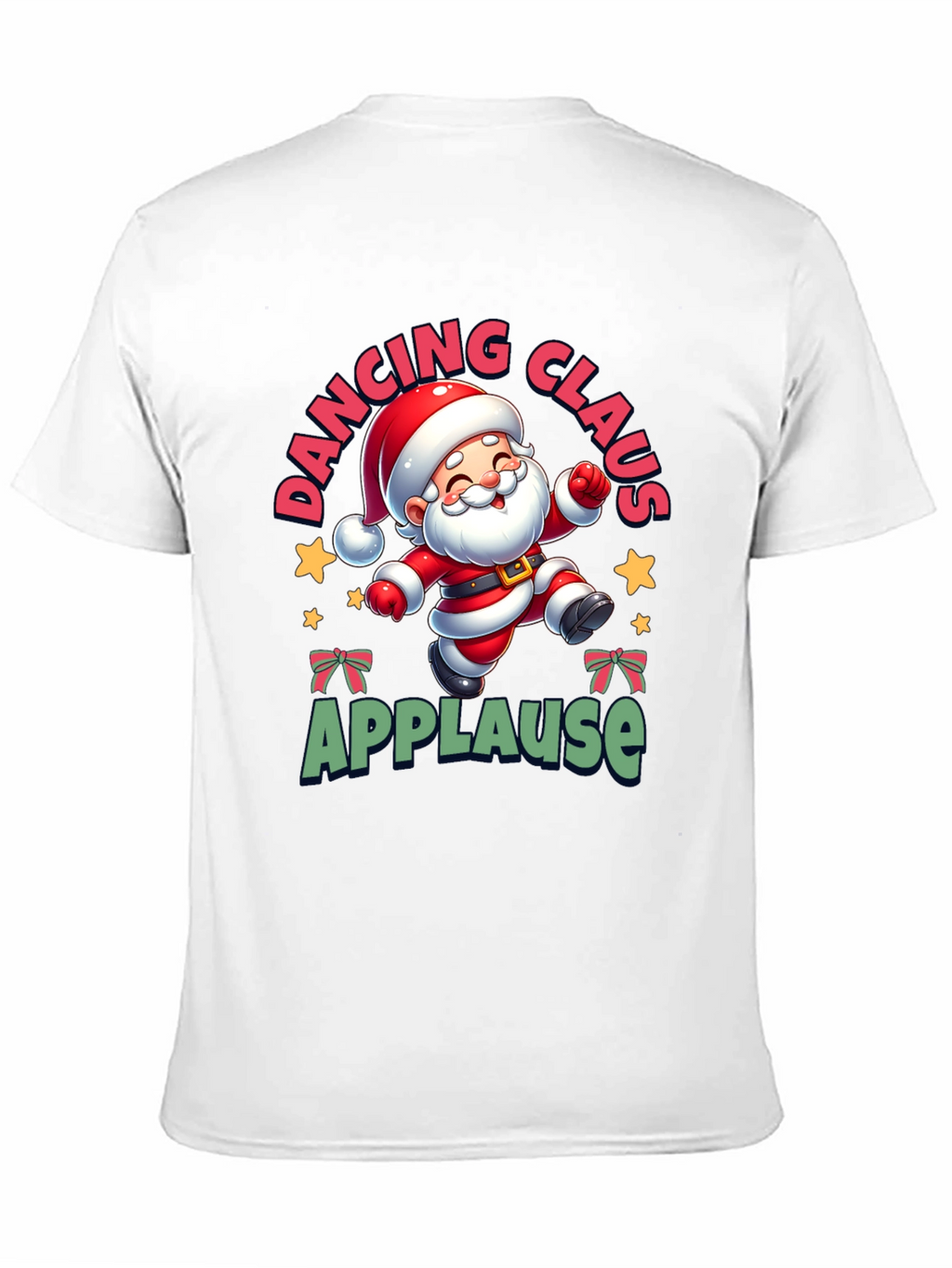 Dancing Santa Tee - Festive Holiday Cheer