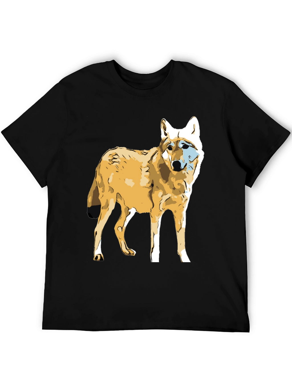 Wolf Graphic Black T-Shirt