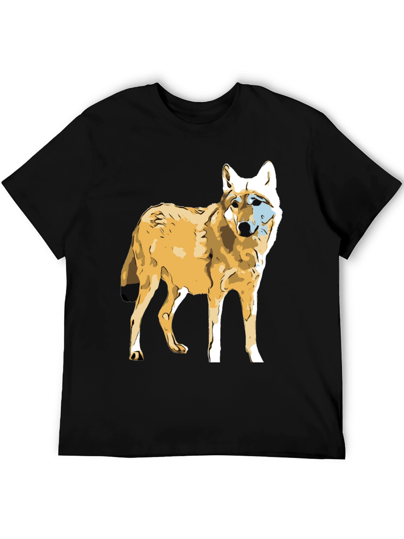 Wolf Graphic Black T-Shirt