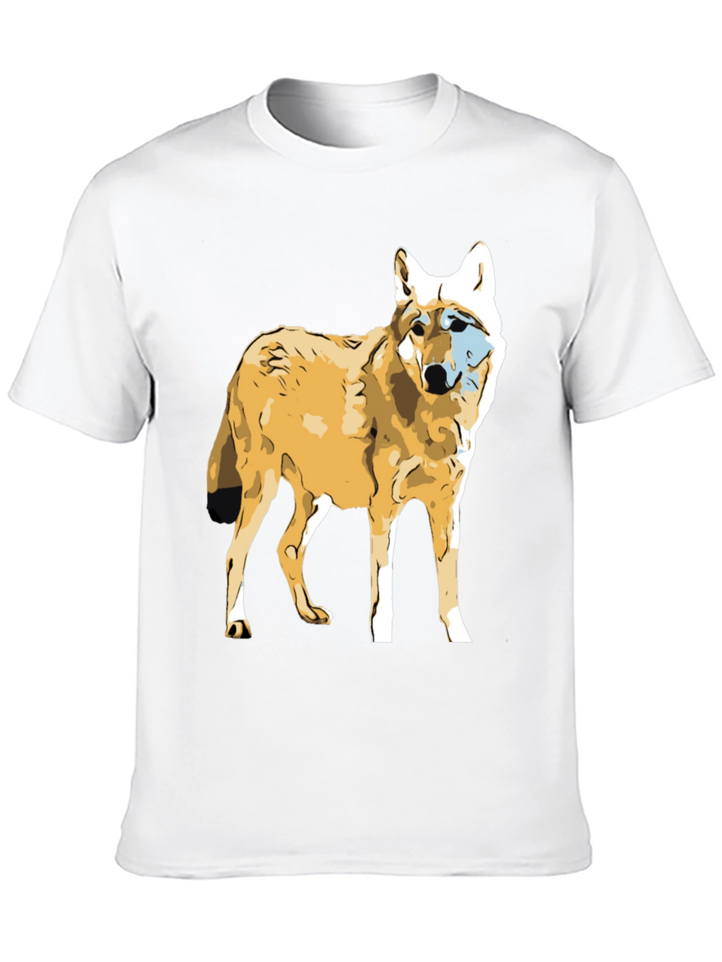 Wolf Graphic Black T-Shirt