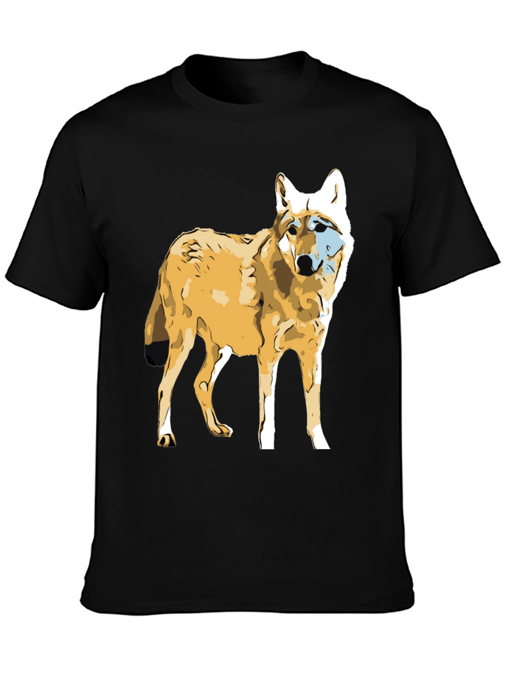 Wolf Graphic Black T-Shirt