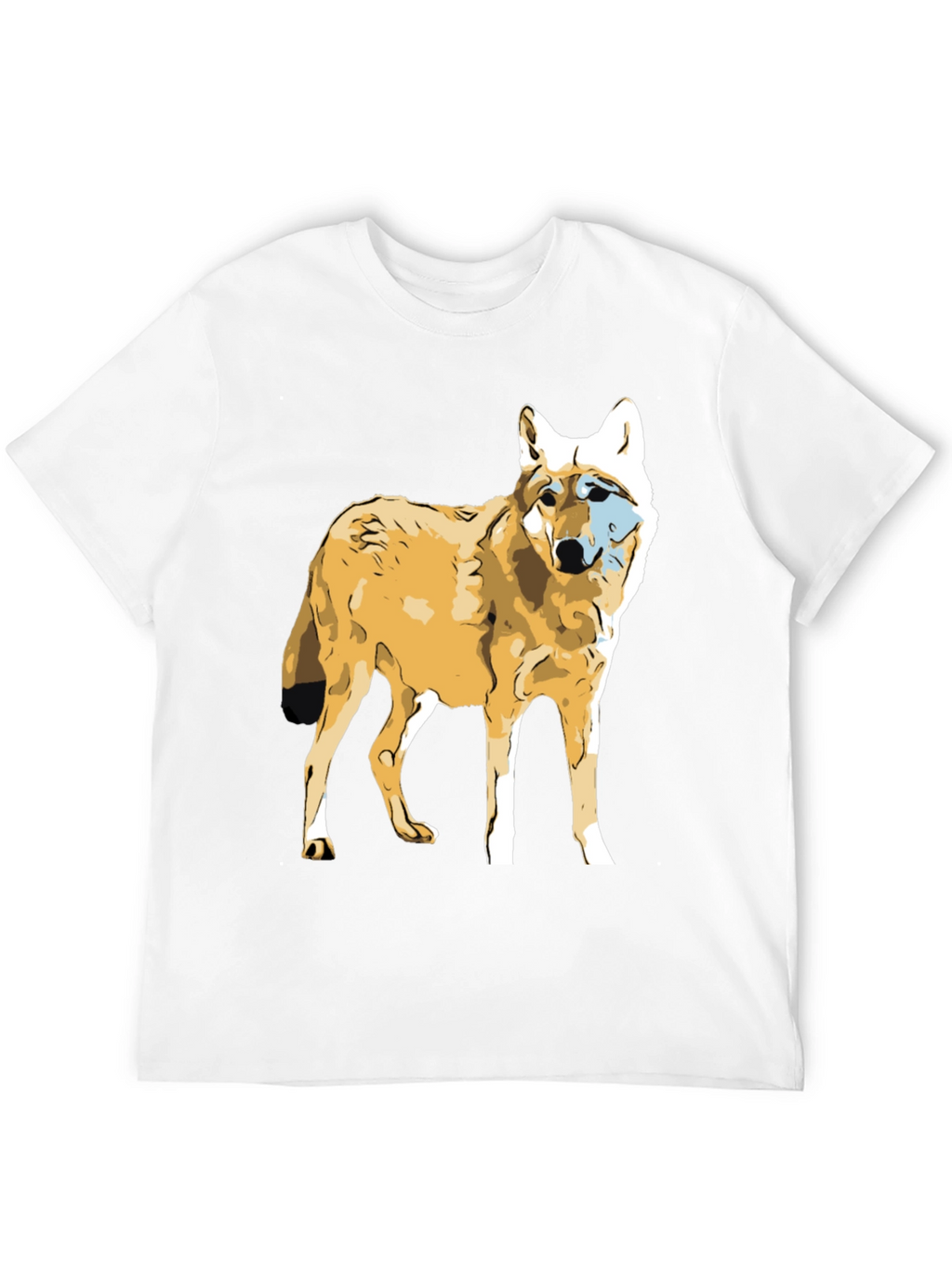 Wolf Graphic Black T-Shirt