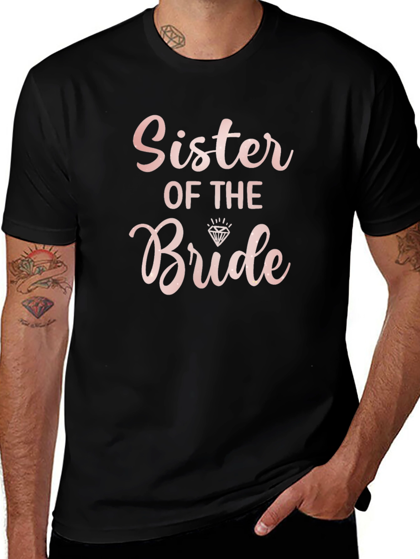 Sister of the Bride T-Shirt - Bridal Party Tee