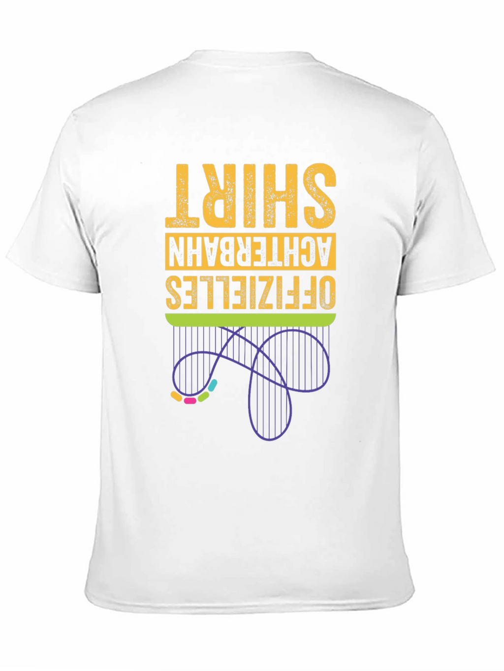 Officieles Achterbahn Shirt - Rollercoaster Tee