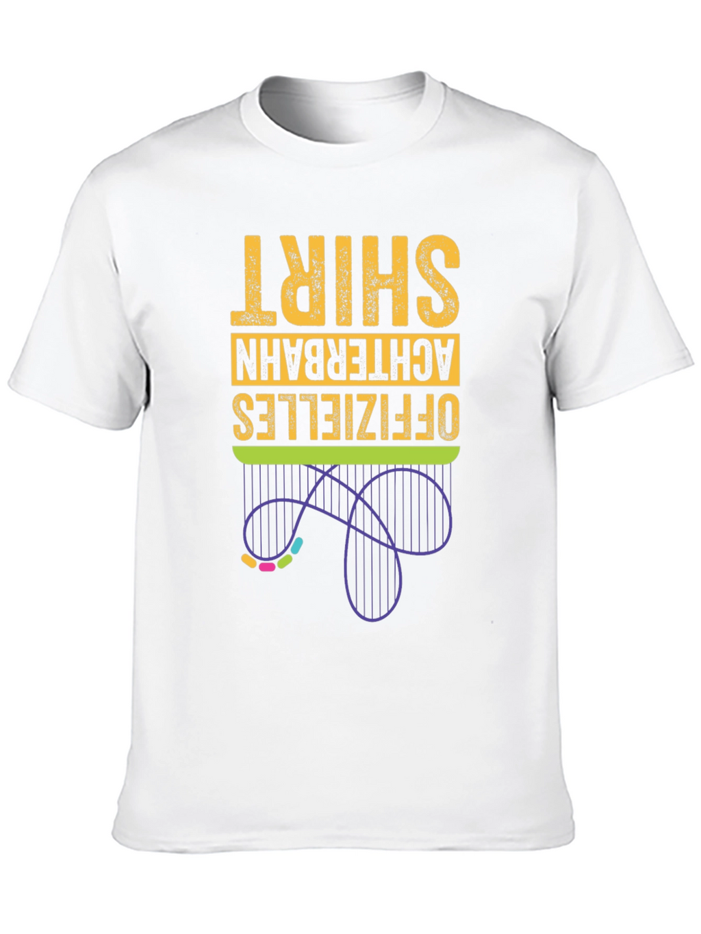 Officieles Achterbahn Shirt - Rollercoaster Tee