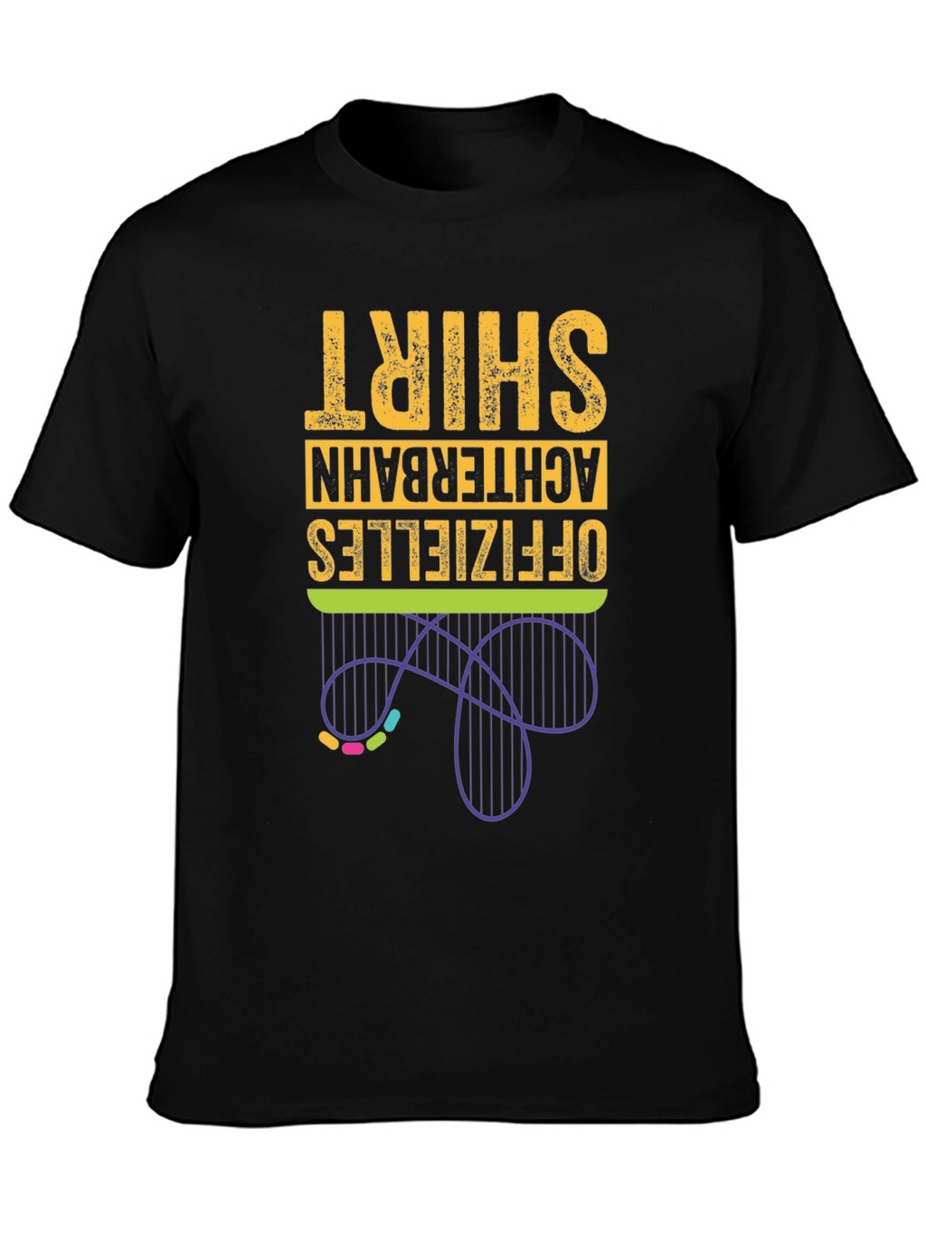 Officieles Achterbahn Shirt - Rollercoaster Tee