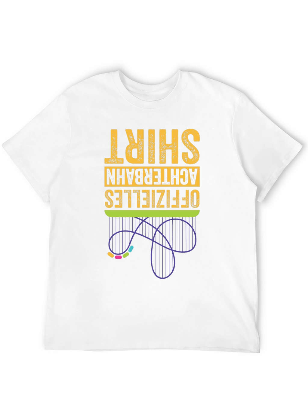 Officieles Achterbahn Shirt - Rollercoaster Tee