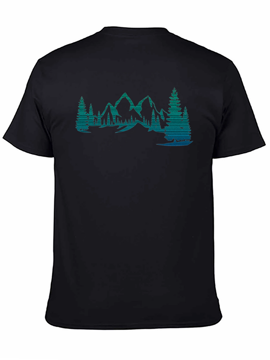 Mountain Forest Graphic Tee - Nature Lovers Shirt