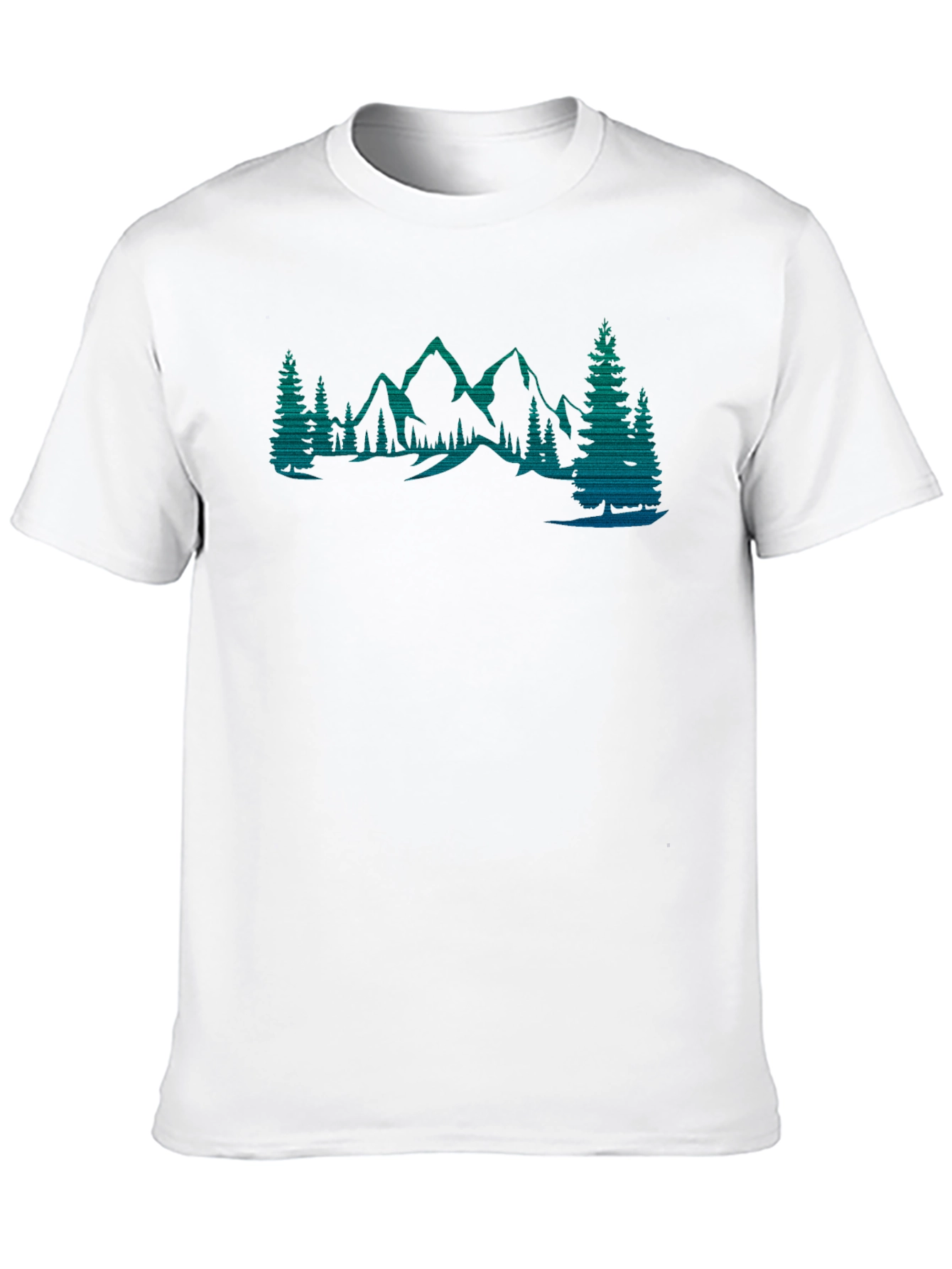 Mountain Forest Graphic Tee - Nature Lovers Shirt