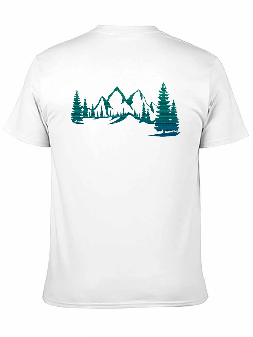 Mountain Forest Graphic Tee - Nature Lovers Shirt