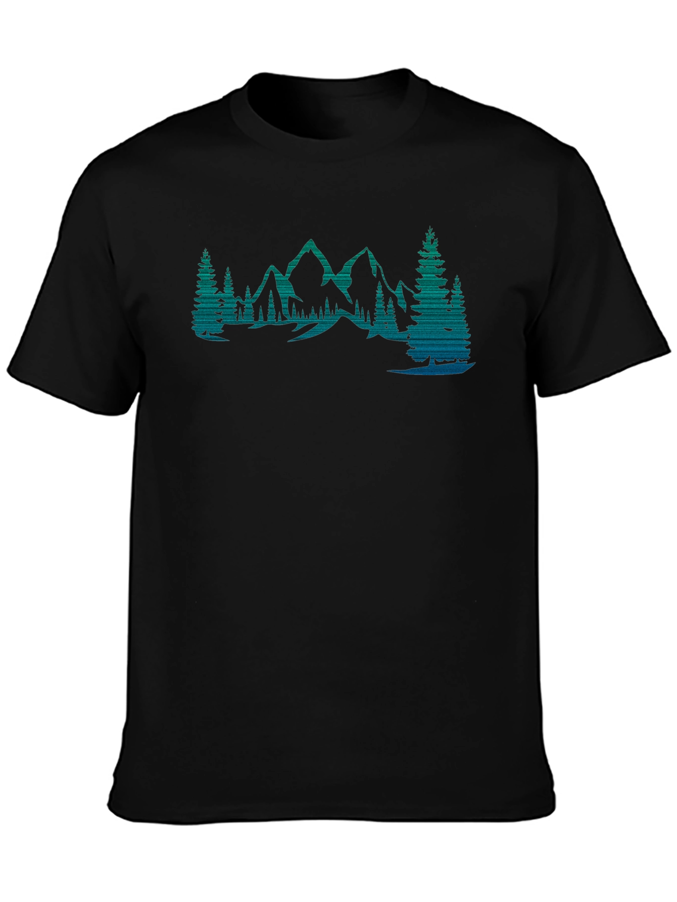 Mountain Forest Graphic Tee - Nature Lovers Shirt