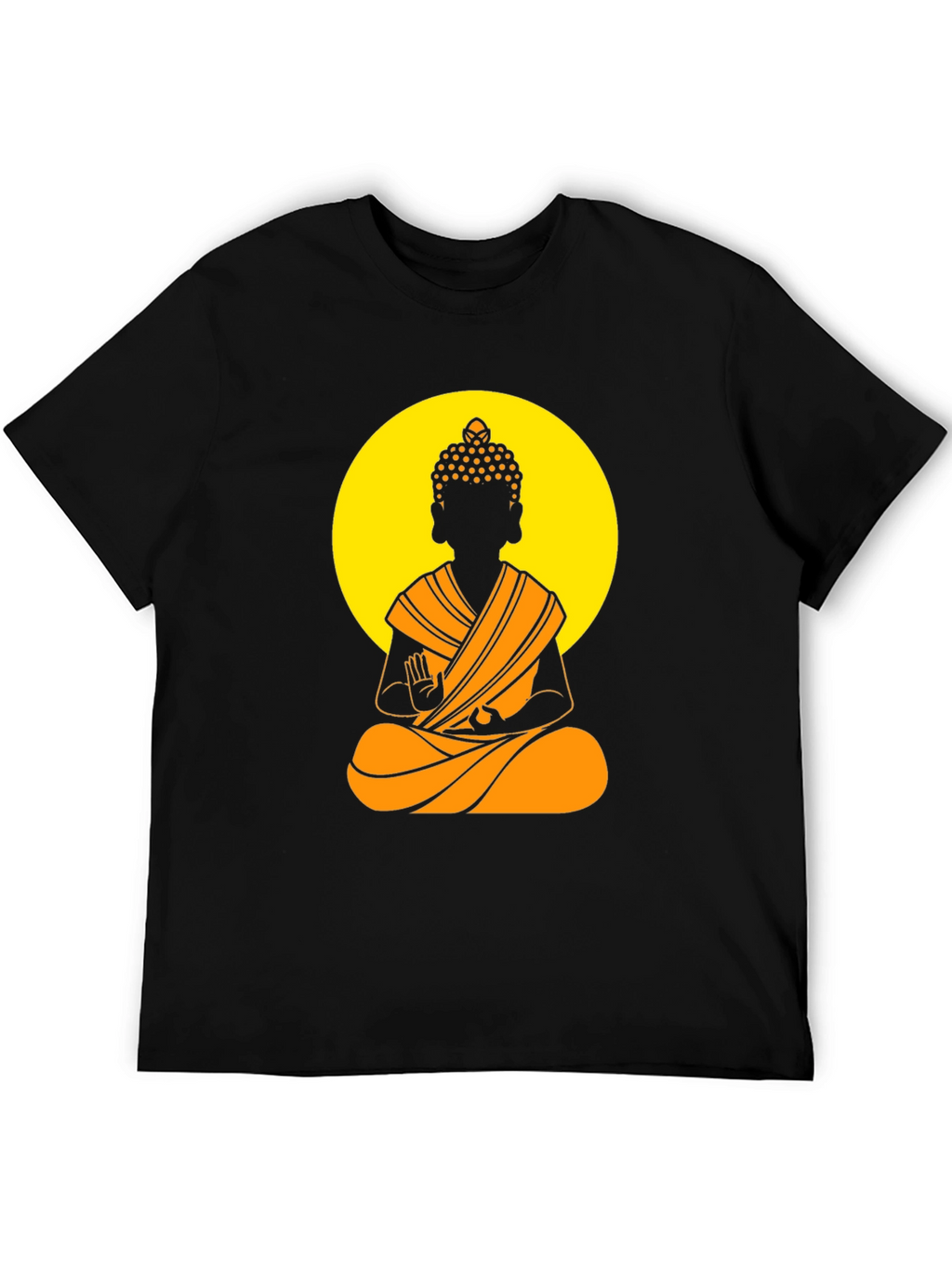 Buddha Graphic Tee - Meditative Style
