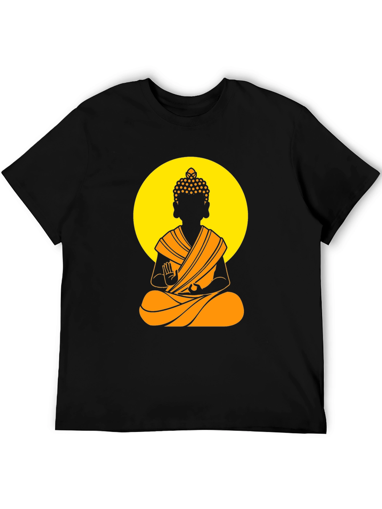 Buddha Graphic Tee - Meditative Style