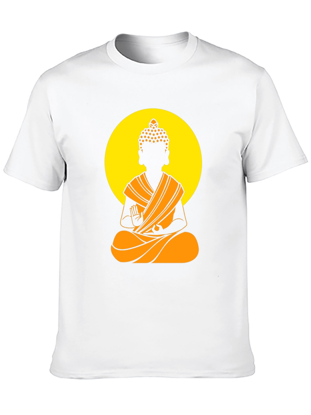 Buddha Graphic Tee - Meditative Style