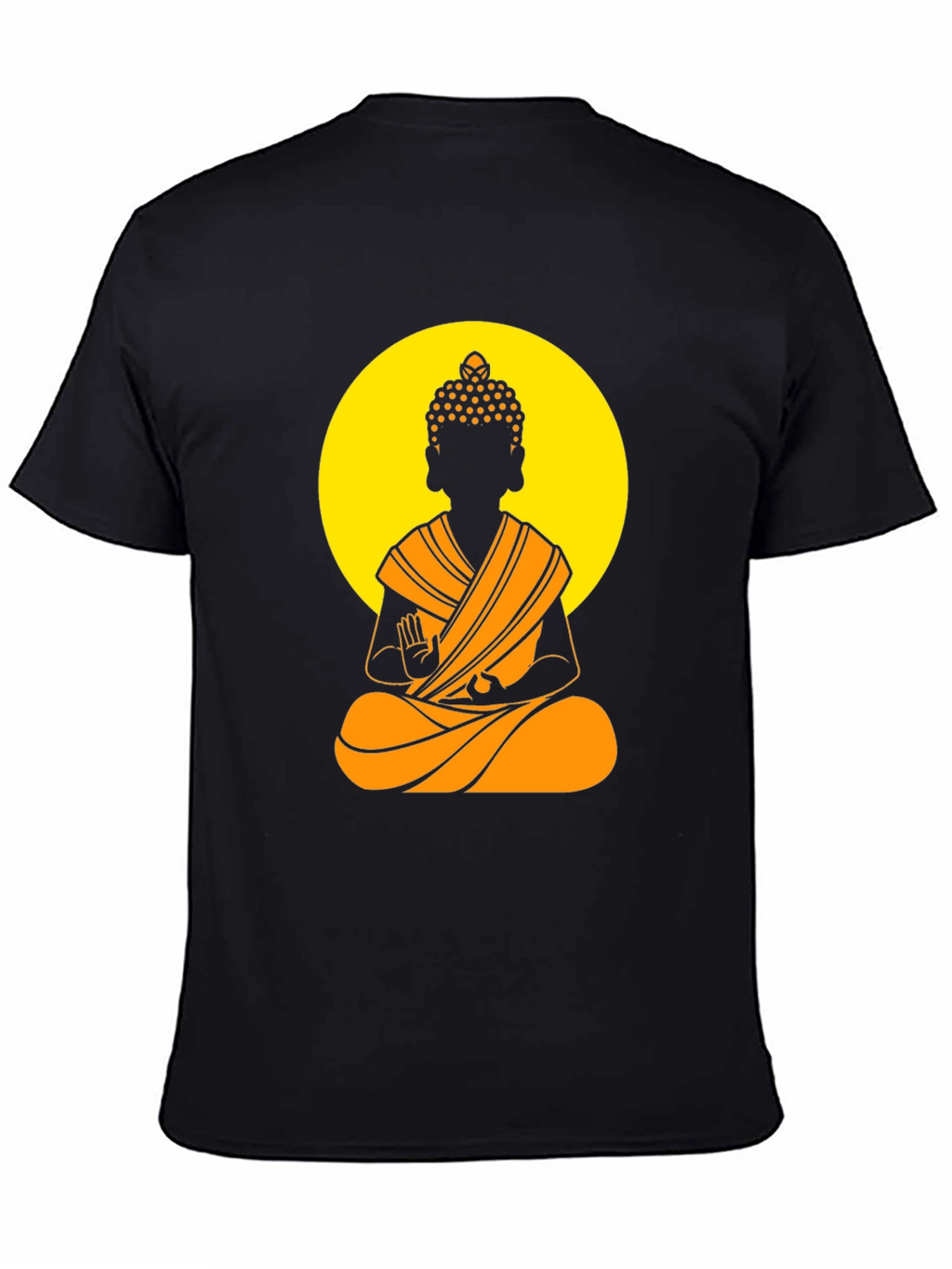 Buddha Graphic Tee - Meditative Style