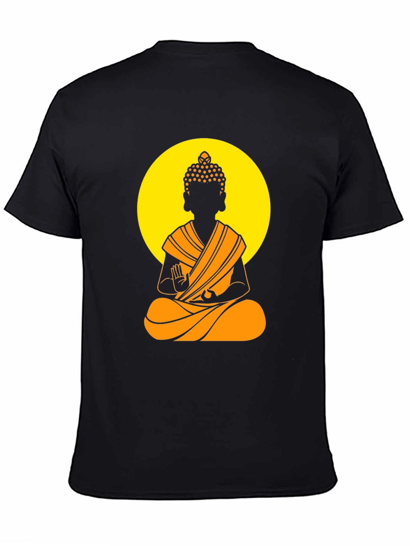 Buddha Graphic Tee - Meditative Style