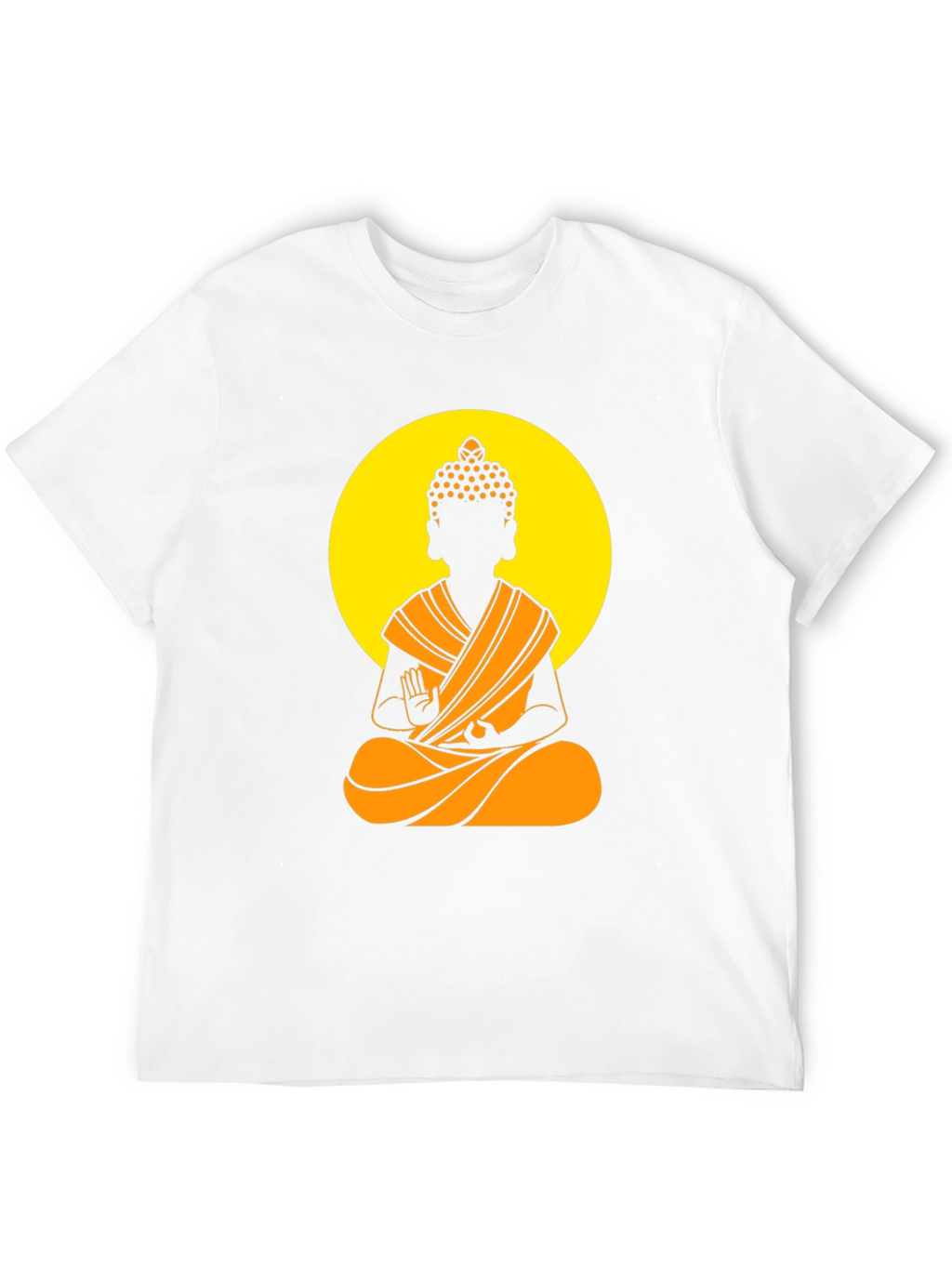 Buddha Graphic Tee - Meditative Style