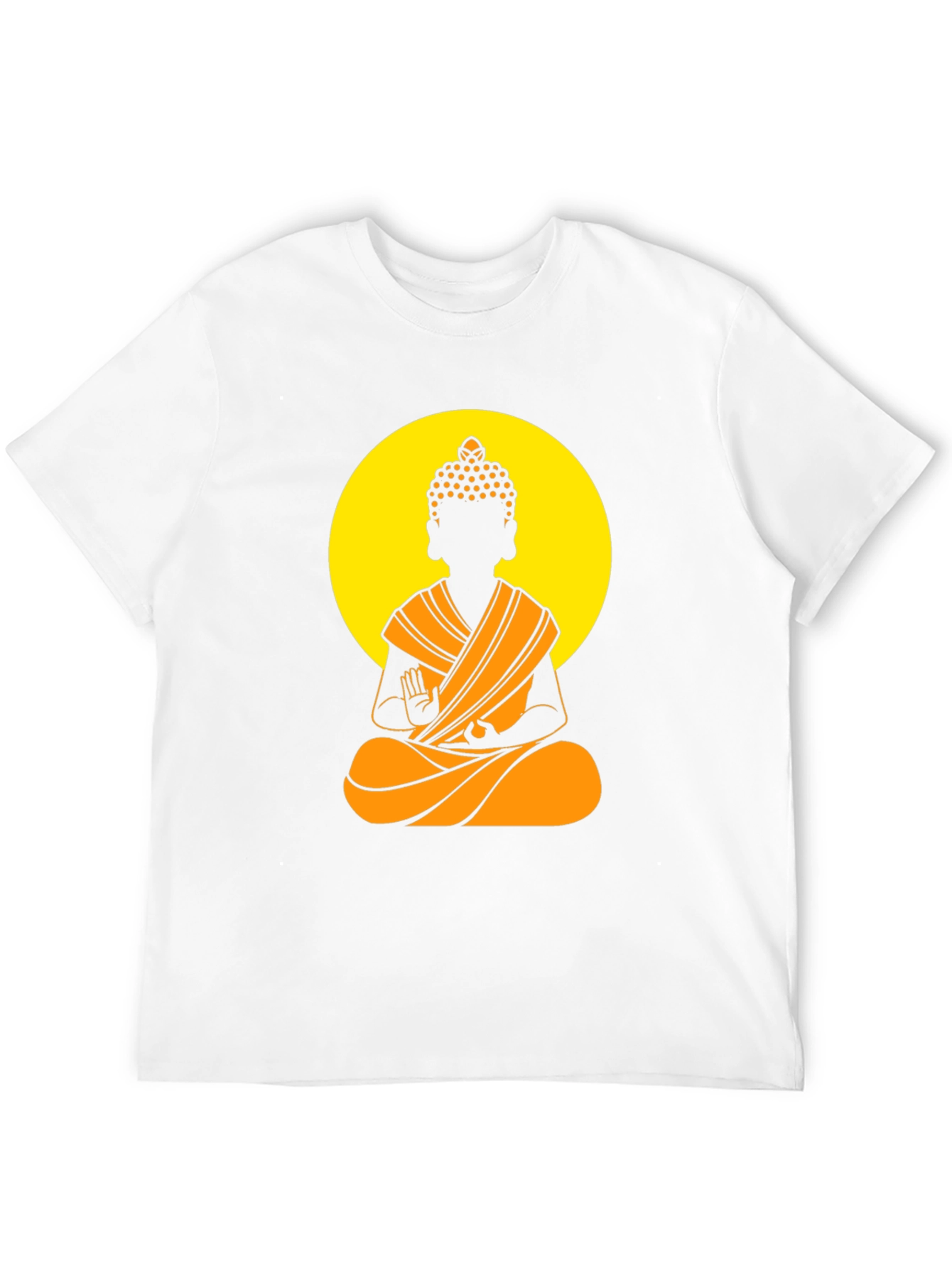 Buddha Graphic Tee - Meditative Style