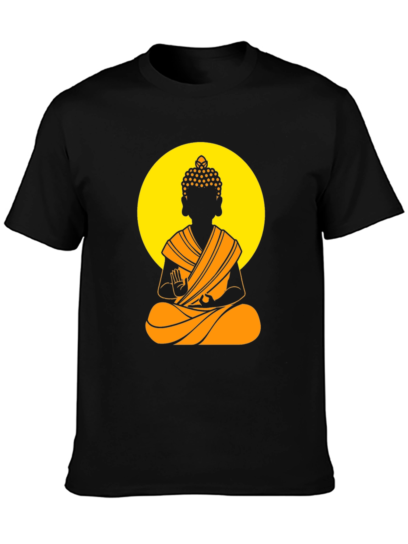 Buddha Graphic Tee - Meditative Style