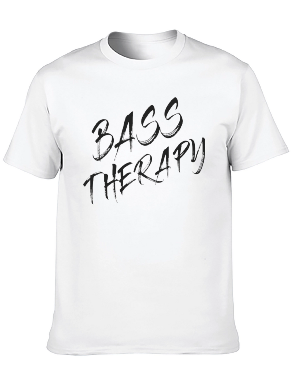 Bass Therapy Graphic Black T-Shirt