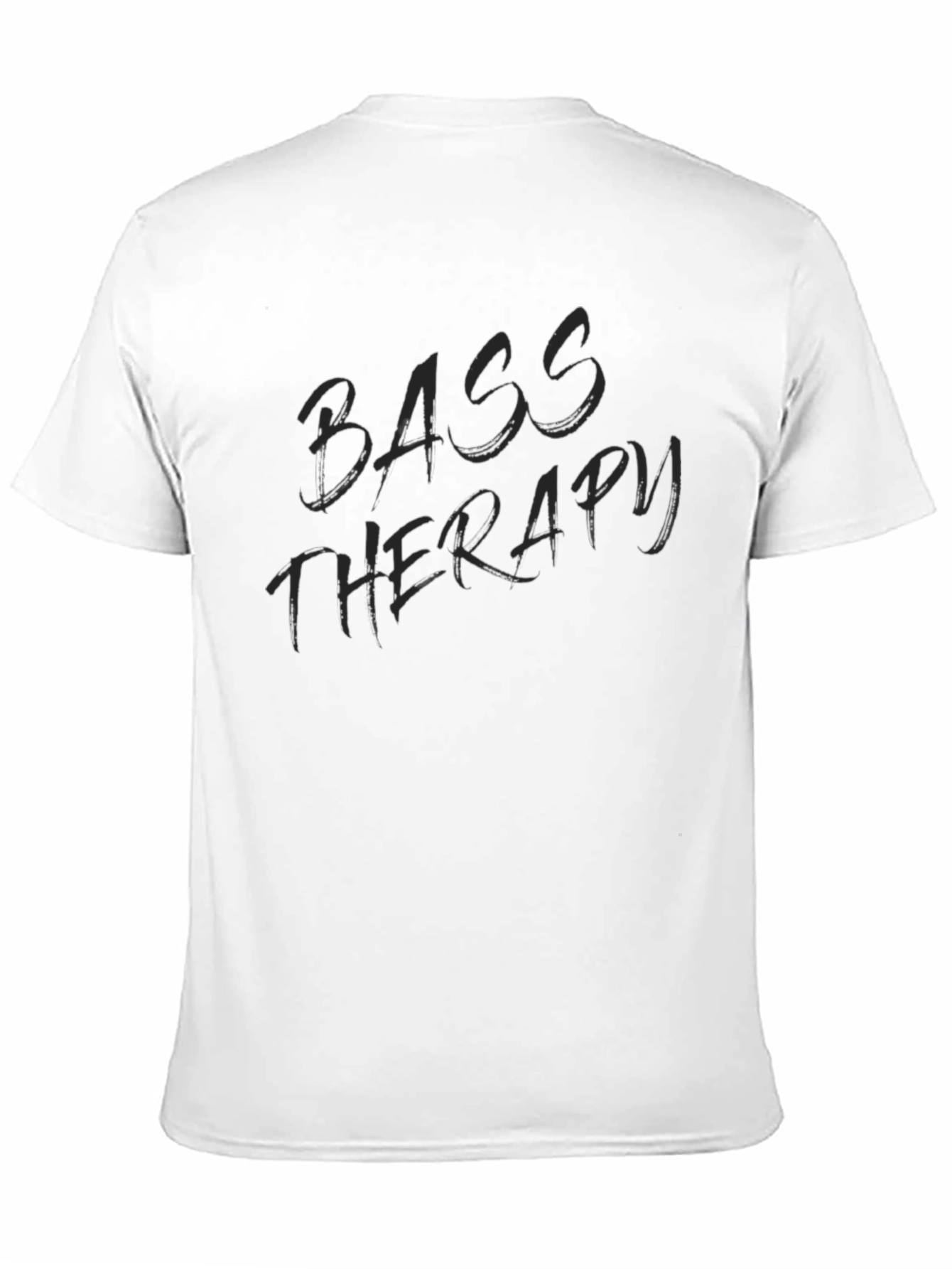 Bass Therapy Graphic Black T-Shirt